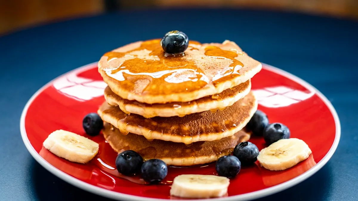 Pancakes sirop d'érable : Saveur d'érable